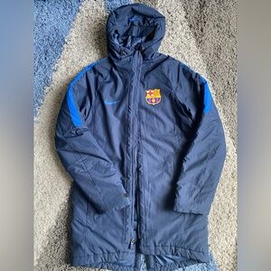 Fc Barcelona Nike 2016/17 Player Issue Jacket Size Small